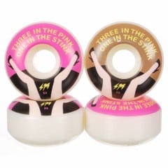 Skate Mental Three In The Pink One In The Stink Wheels 53mm