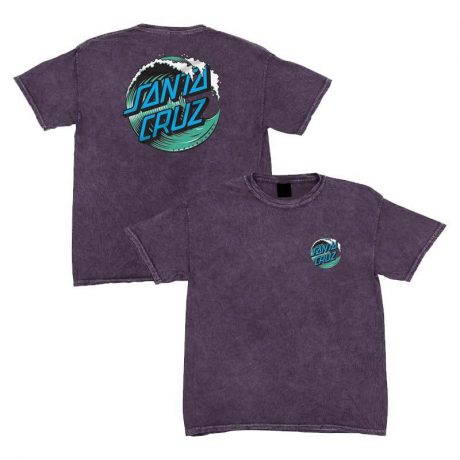 Santa Cruz Youth Wave Dot T-Shirt