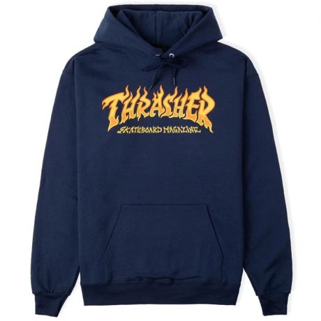 Thrasher Fire Logo Hoodie