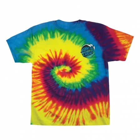 Santa Cruz Youth Wave Dot T-Shirt