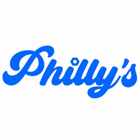 Philly’s Script Sticker Logo 5″