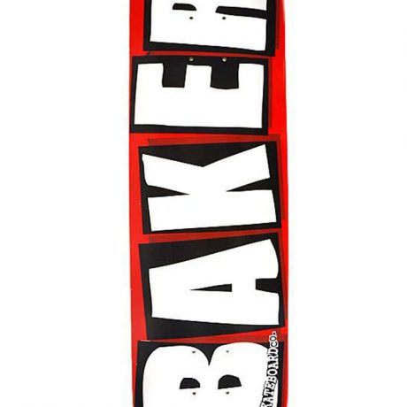 8.125 Baker Skateboards White Logo Deck