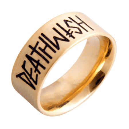 Deathwish Gold Ring