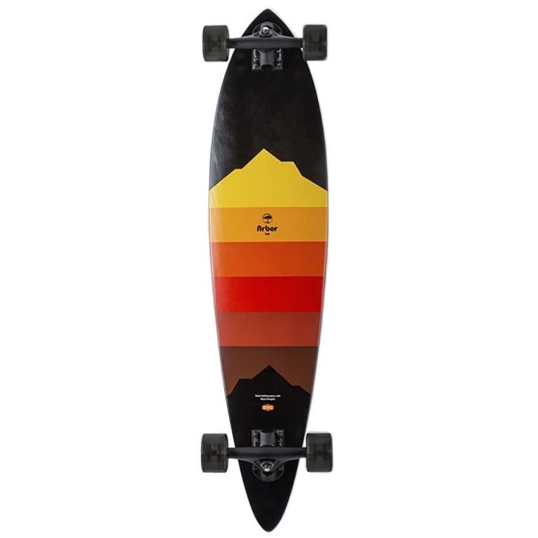 Arbor 37in Pintail Artist Fish Complete Longboard