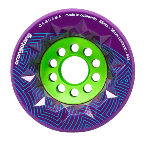 Orangatang Purple  Caguama 85mm 83A Wheels