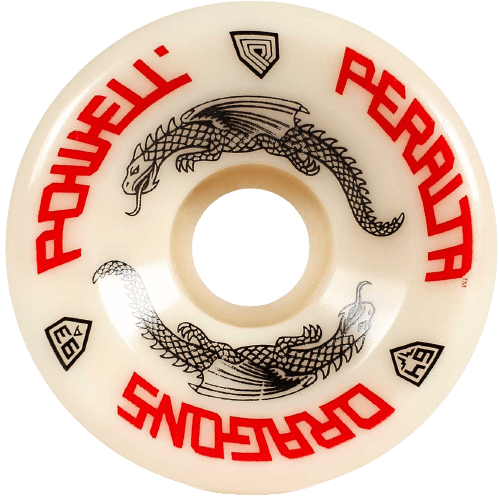Powell Peralta 93A 64mmX36mm White Dragon Formula Wheels