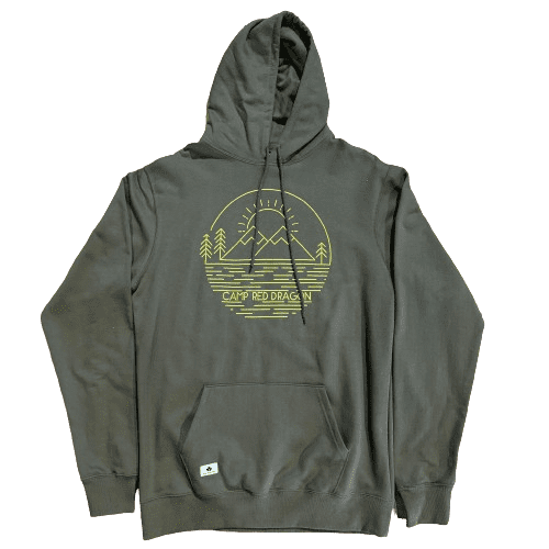 RDS Camp Red Dragon Hoodie (Army Green)
