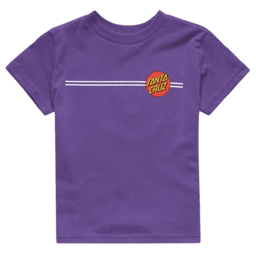 Santa Cruz Infant Classic Dot T-Shirt (Purple/Red) 18M