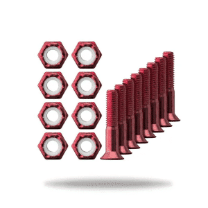 Philly's Hardware,  1" Phillips, Cherry (Red)