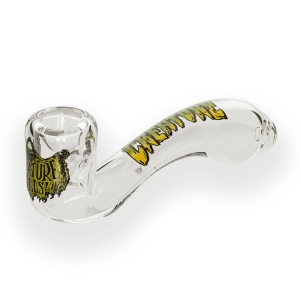 Creature x GEAR Premium® 5.5" Sacrifice Sherlock Hand Pipe (Clear)