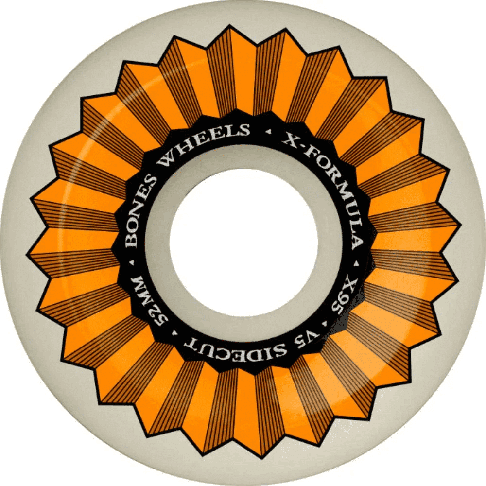 Bones wheels, 52mm X-Formula- XF Sidecute, V5 95A