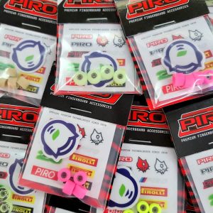 Piro Fingerboard wheels - Performance Wheels (White/Purple Swirl) P4, 75D