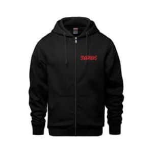 .SOULDIERS Gang Script (BLK/RED) Zip Up Hoodie
