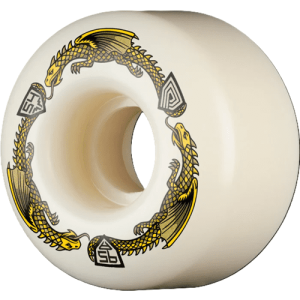 POWELL-PERALTA 54mm DRAGON FORMULA WHEELS V4 95A YELLOW