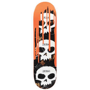ZERO 8.25" REALTREE Bloody Nose 3 Skull DIPPED Deck